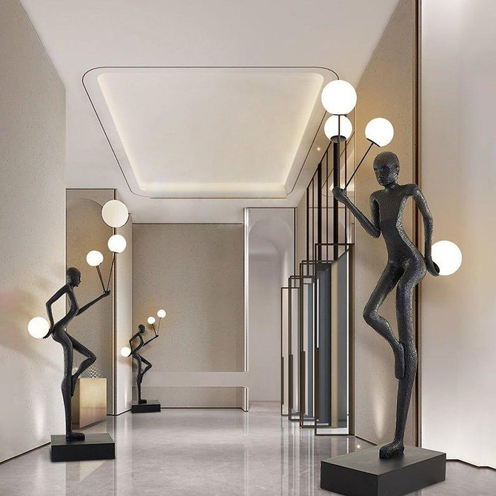 Juggling Sculptor Floor Lamp-DWHOME