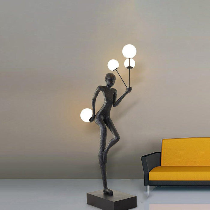 Juggling Sculptor Floor Lamp-DWHOME