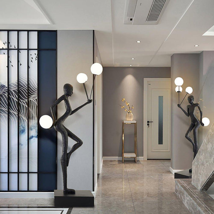 Juggling Sculptor Floor Lamp-DWHOME