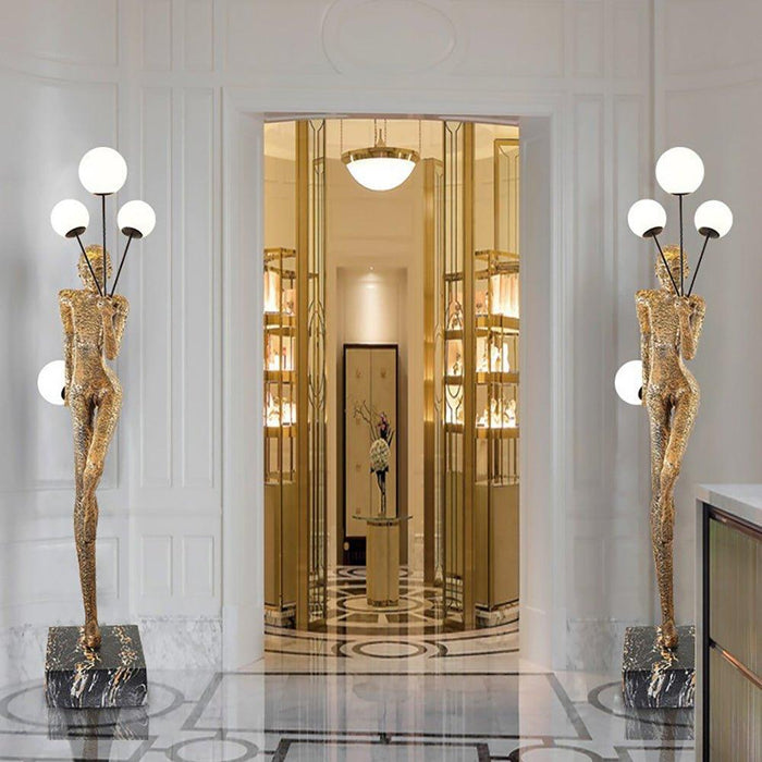 Juggling Sculptor Floor Lamp-DWHOME