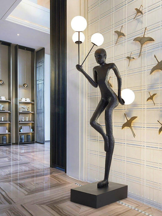 Juggling Sculptor Floor Lamp-DWHOME