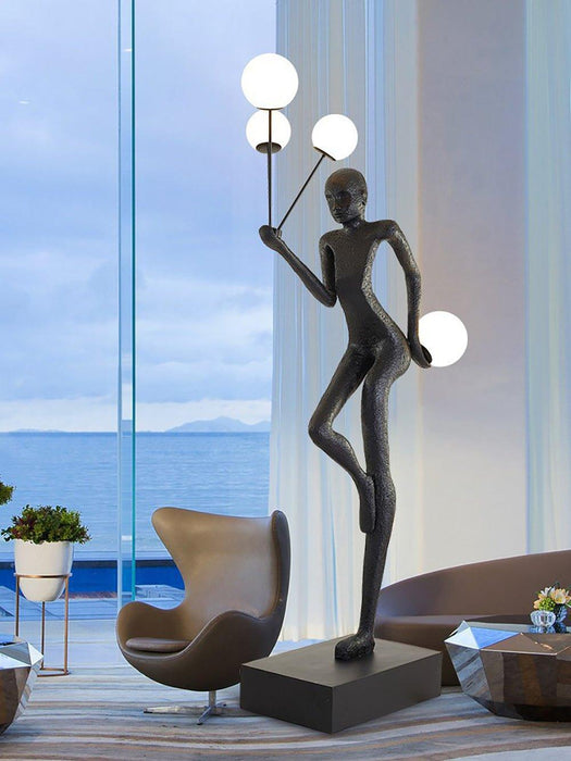 Juggling Sculptor Floor Lamp-DWHOME