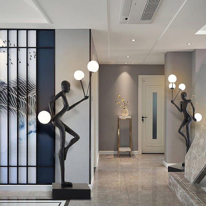 Juggling Sculptor Floor Lamp-DWHOME