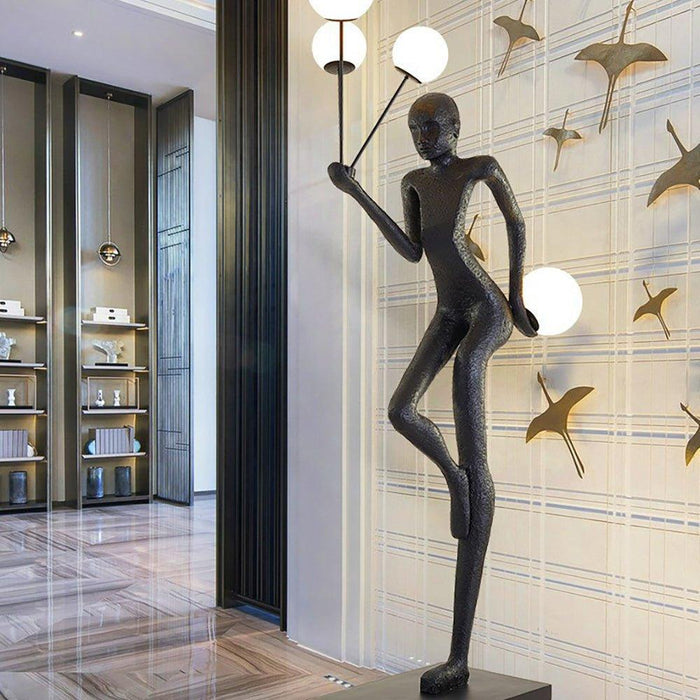 Juggling Sculptor Floor Lamp-DWHOME