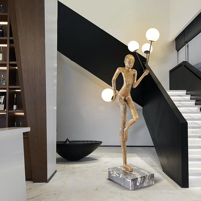 Juggling Sculptor Floor Lamp-DWHOME