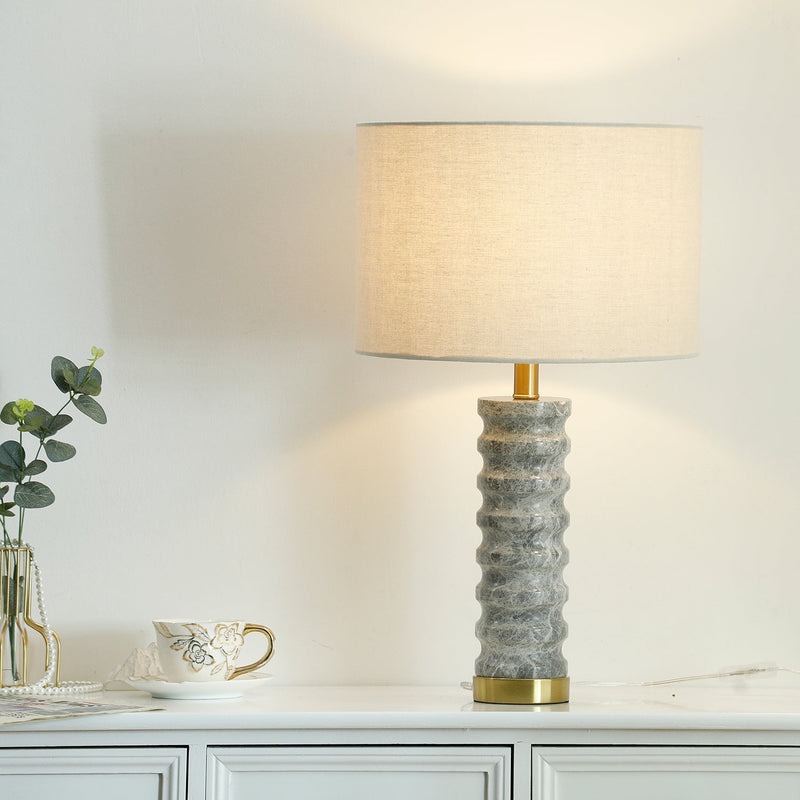 Julienne Marble Table Lamp-DWHOME