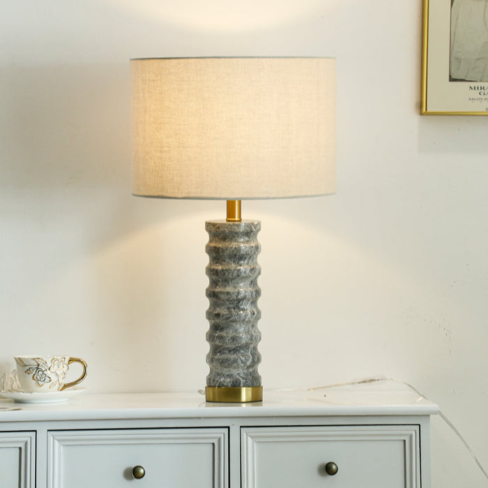 Julienne Marble Table Lamp-DWHOME
