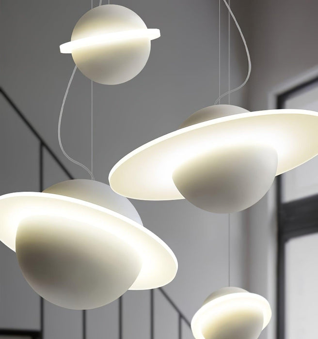 Jupiter Ring Pendant Light-DWHOME