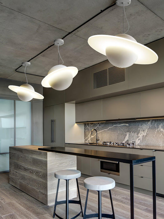 Jupiter Ring Pendant Light-DWHOME
