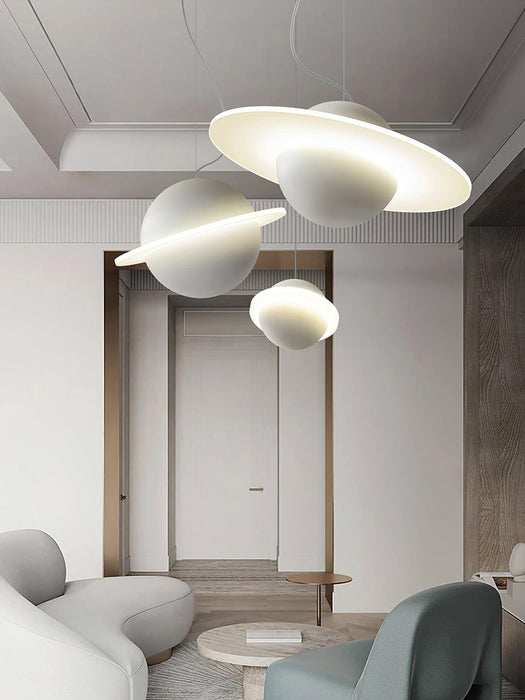 Jupiter Ring Pendant Light-DWHOME