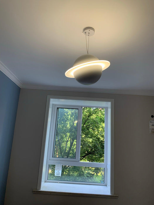 Jupiter Ring Pendant Light-DWHOME