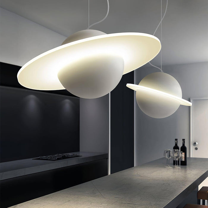Jupiter Ring Pendant Light-DWHOME