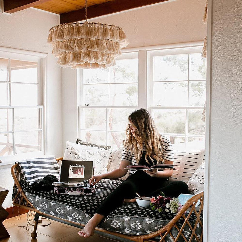Fela Tassel Chandelier-DWHOME