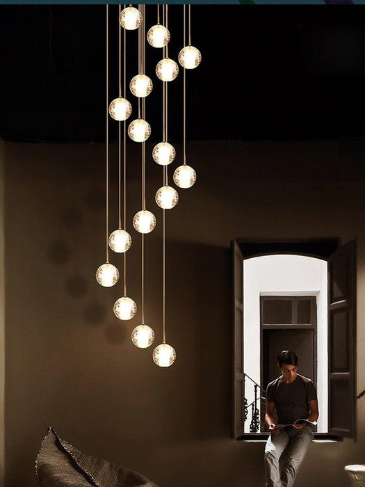 Crystal Bubbles Balls Pendant Lamp - DWHOME