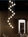 Crystal Bubbles Balls Pendant Lamp - DWHOME