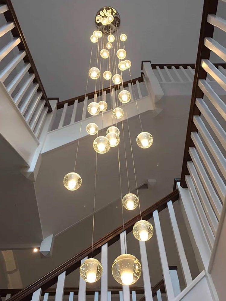 Crystal Bubbles Balls Pendant Lamp-DWHOME