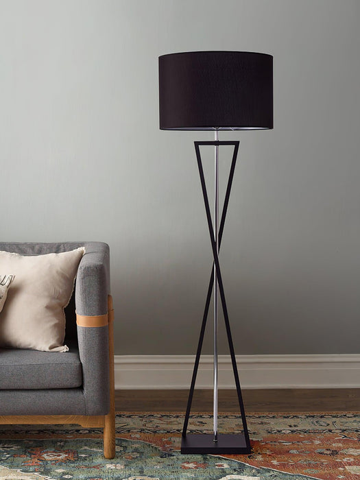 Kaden Black Floor Lamp-DWHOME