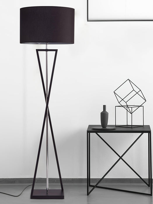 Kaden Black Floor Lamp.