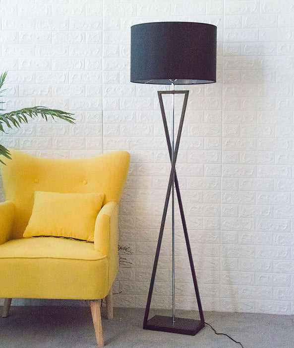 Kaden Black Floor Lamp.