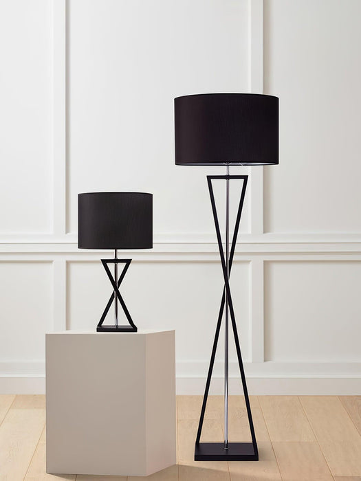 Kaden Black Floor Lamp.