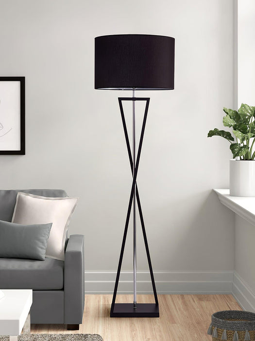 Kaden Black Floor Lamp.