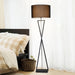 Kaden Black Floor Lamp-DWHOME