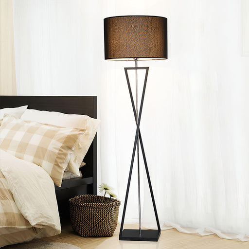 Kaden Black Floor Lamp.