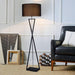 Kaden Black Floor Lamp-DWHOME