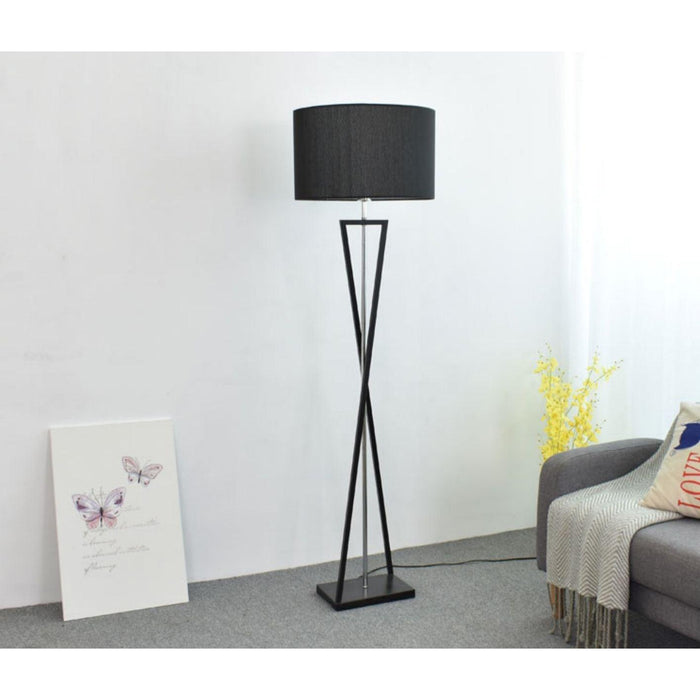 Kaden Black Floor Lamp.