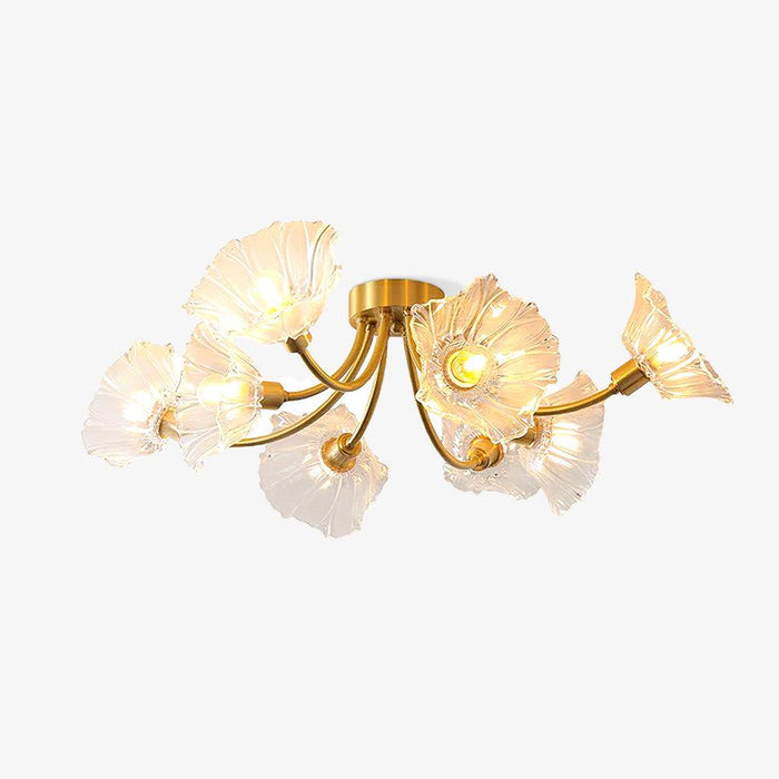 Kalin Flower Glass Ceiling Lamp.