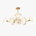 Kalin Flower Glass Chandelier.