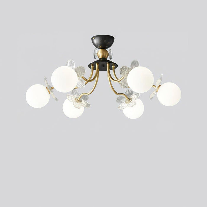 Blossom Flower Glass Chandelier - DWHOME