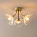 Kalin Flower Glass Ceiling Lamp.