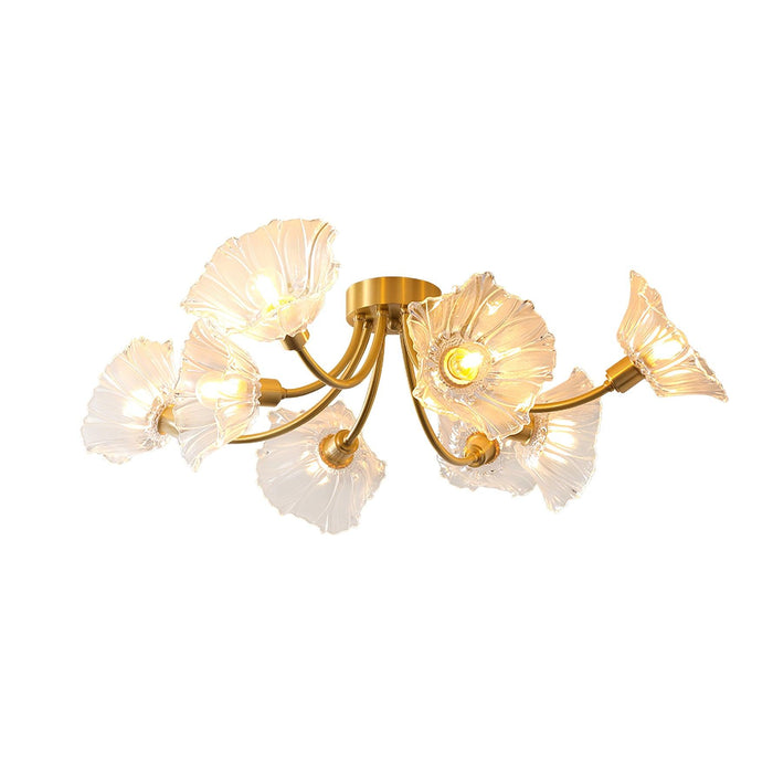 Kalin Flower Glass Ceiling Lamp.