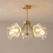 Kalin Flower Glass Chandelier - DWHOME