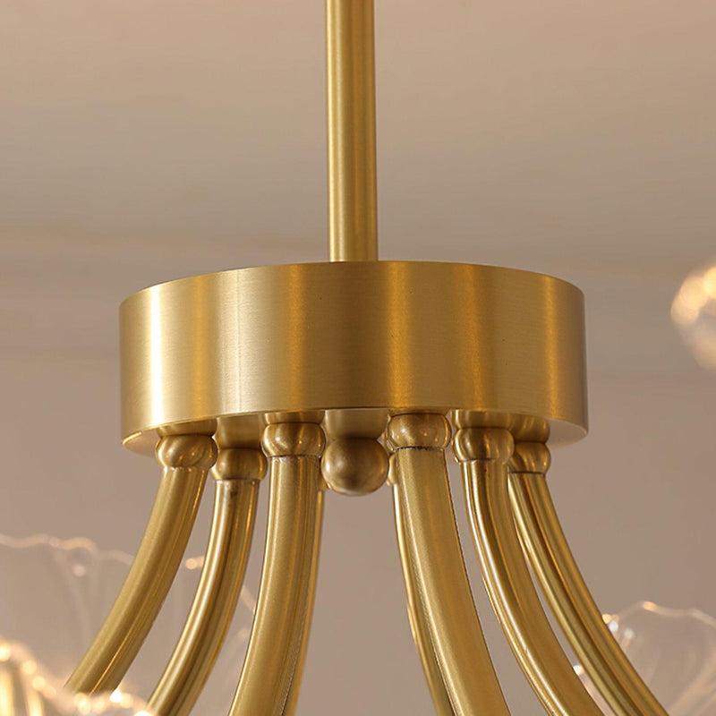 Kalin Flower Glass Chandelier-DWHOME