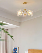 Kalin Flower Glass Chandelier-DWHOME
