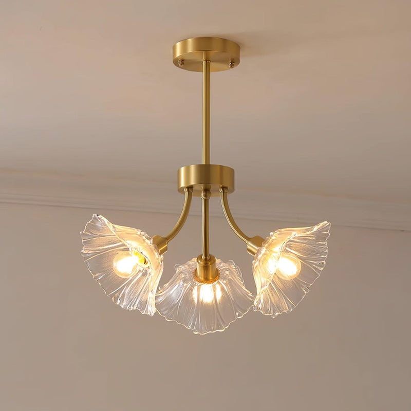 Kalin Flower Glass Chandelier-DWHOME