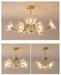 Kalin Flower Glass Chandelier.