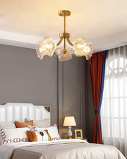 Kalin Flower Glass Chandelier-DWHOME