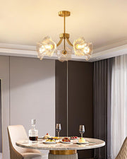 Kalin Flower Glass Chandelier-DWHOME