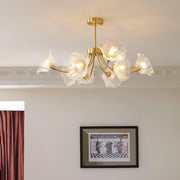 Kalin Flower Glass Chandelier-DWHOME