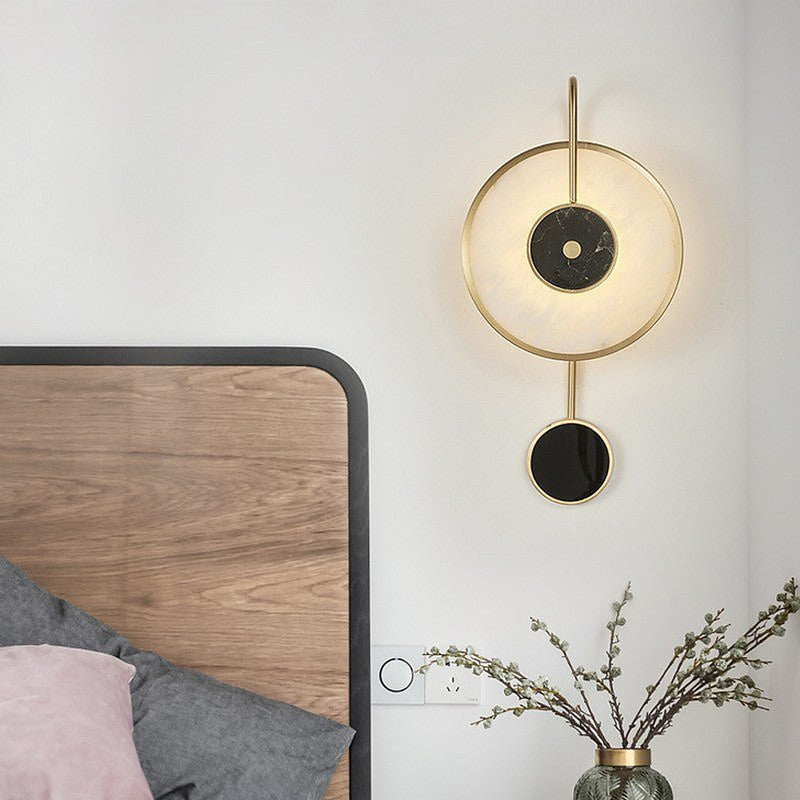 Kandy Alabaster Wall Lamp-DWHOME