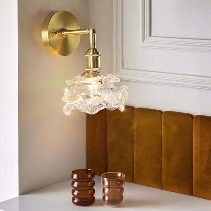 Kano Brass Wall Lamp.