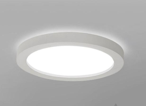 Karoline Black and White Monochrome Palette Shaped Ceiling Light.