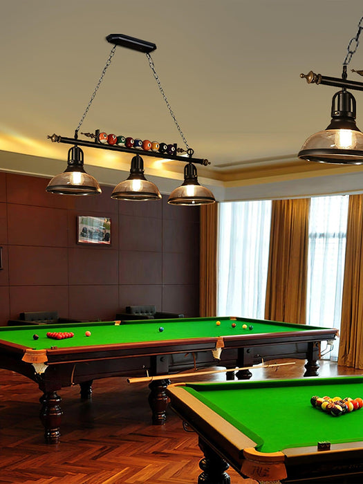 Kasha Billiard Chandelier.