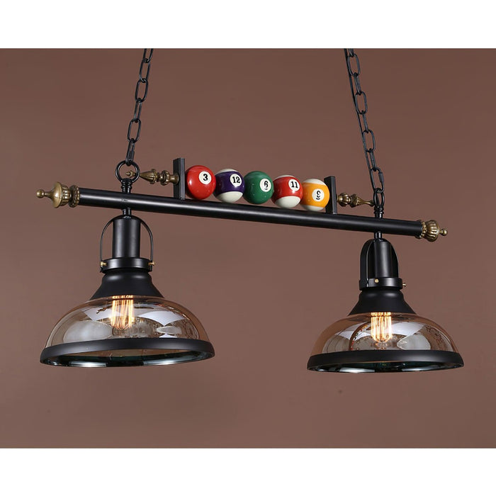 Kasha Billiard Chandelier.