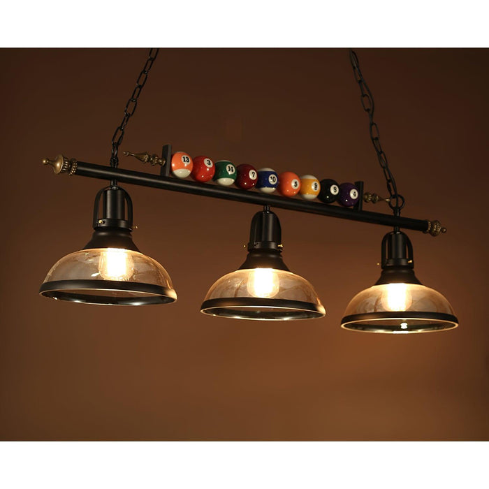 Kasha Billiard Chandelier.