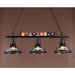 Kasha Billiard Chandelier.