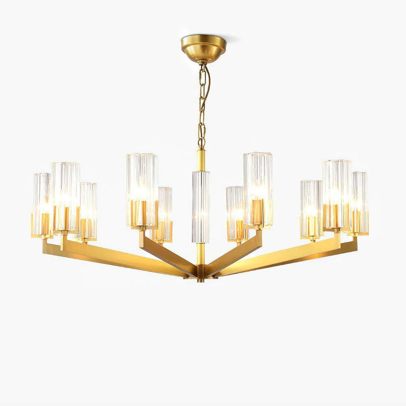Kayla Brass Chandelier-DWHOME